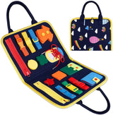 Children's Busy Board Dressing And Buttoning Learning Baby Early Education Learning Toy