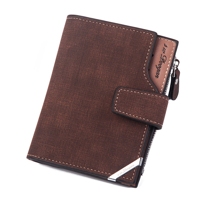 Men's Short Fashionable Retro Wallets - Minihomy