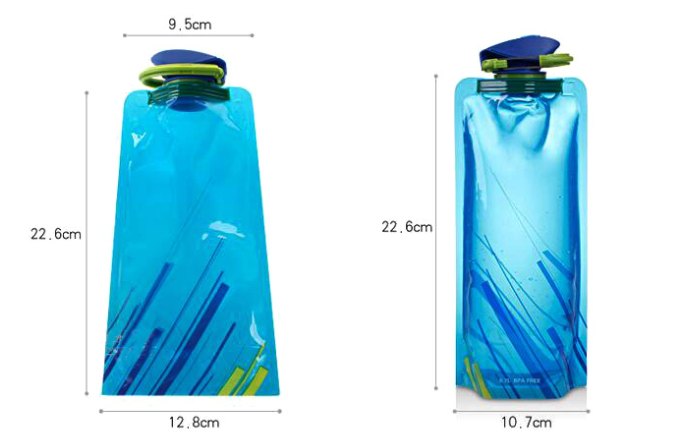 PVC Outdoor Camping Hiking Foldable Portable Water Bags Container - Minihomy