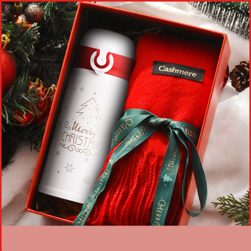 Christmas Gift Female Thermos Cup Gift Box Set - Minihomy