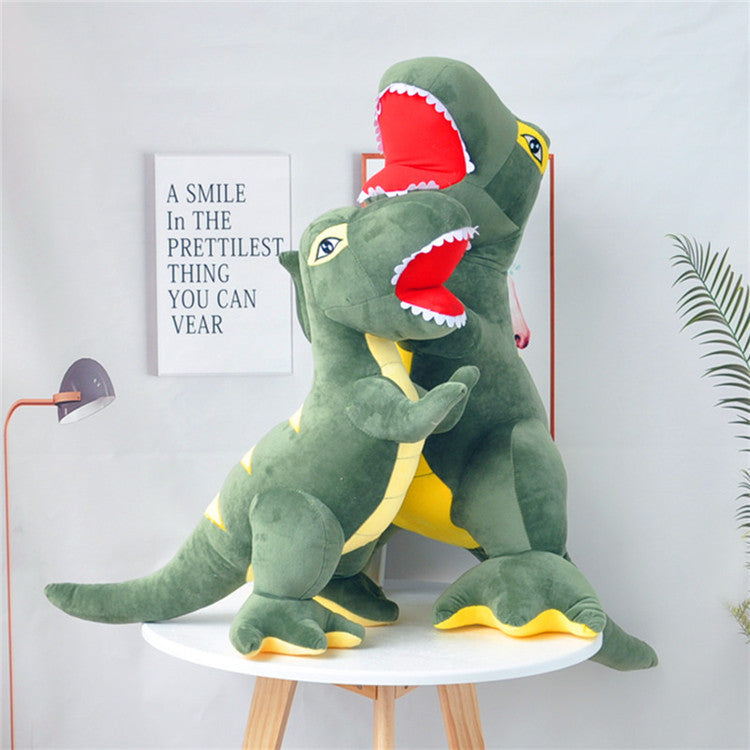 Dinosaur Plush Toys Cartoon Tyrannosaurus Cute Stuffed Toy Dolls For Kids Children Boys Christmas Gift