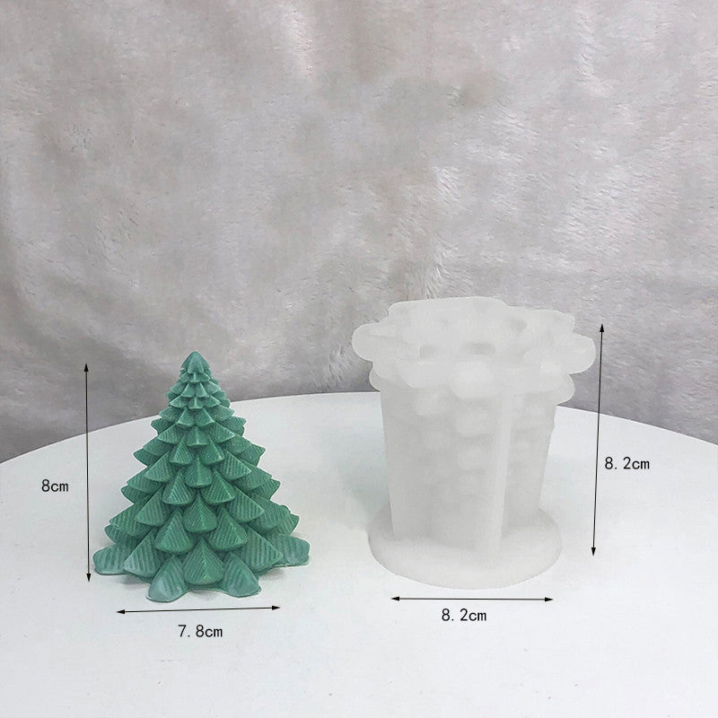 Christmas Scented Candle Silicone Diy Mold