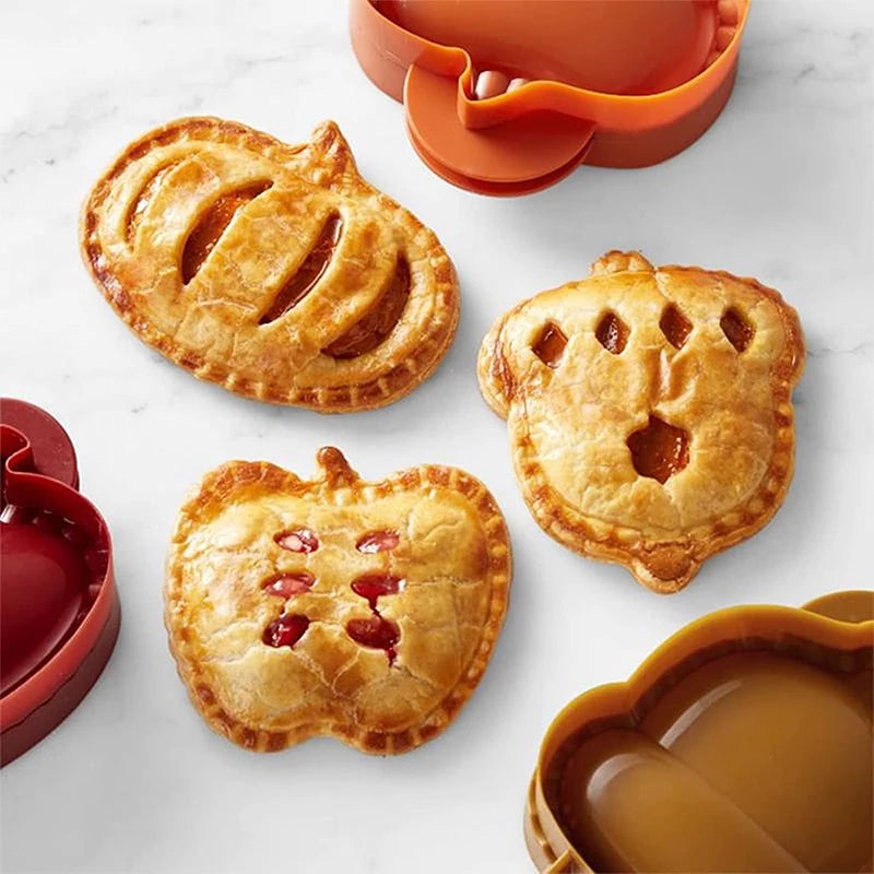 Fall Hand Pie Molds Set Of 3 Christmas Baking Kitchen Tools - Minihomy