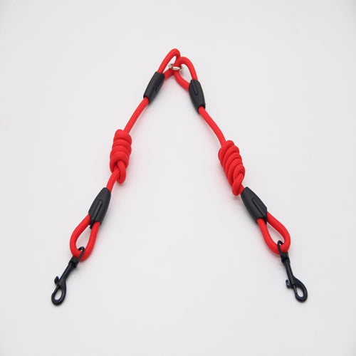 Double traction rope dog walking training - Minihomy