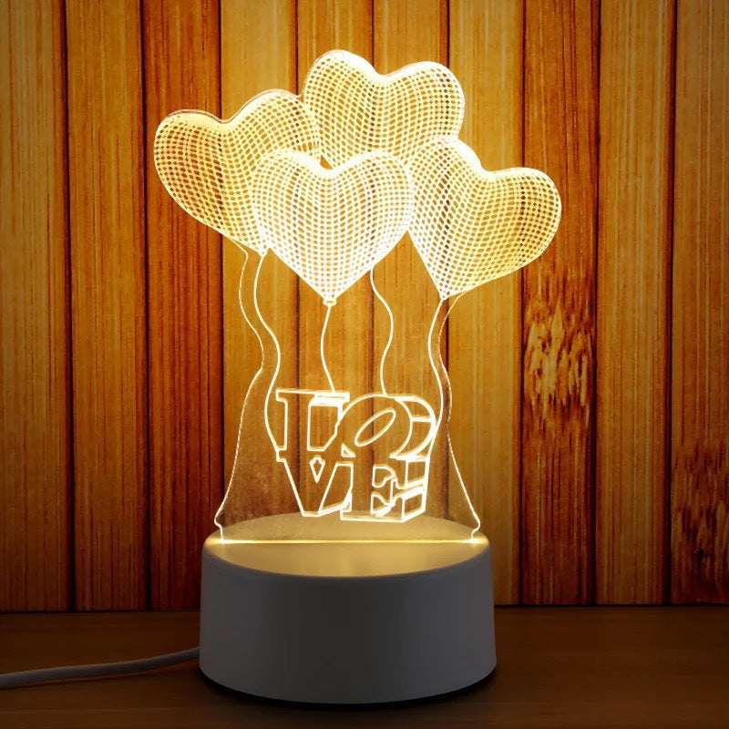 Bedroom bedside creative electronic night light - Minihomy