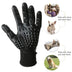 Pet Hair Grooming Glove Cats Soft Rubber Pet Hair Remover - Minihomy