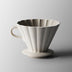 Hand-pushed filter cup ceramic handmade coffee filter cup - Minihomy