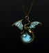 Glowing Dragon Pendant Necklace - Minihomy