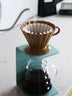 Hand-pushed filter cup ceramic handmade coffee filter cup - Minihomy