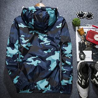 Spring Camouflage Jackets Casual Mens Coat