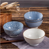 Japanese Inspired Porcelain Bowls (4-Set) - Minihomy