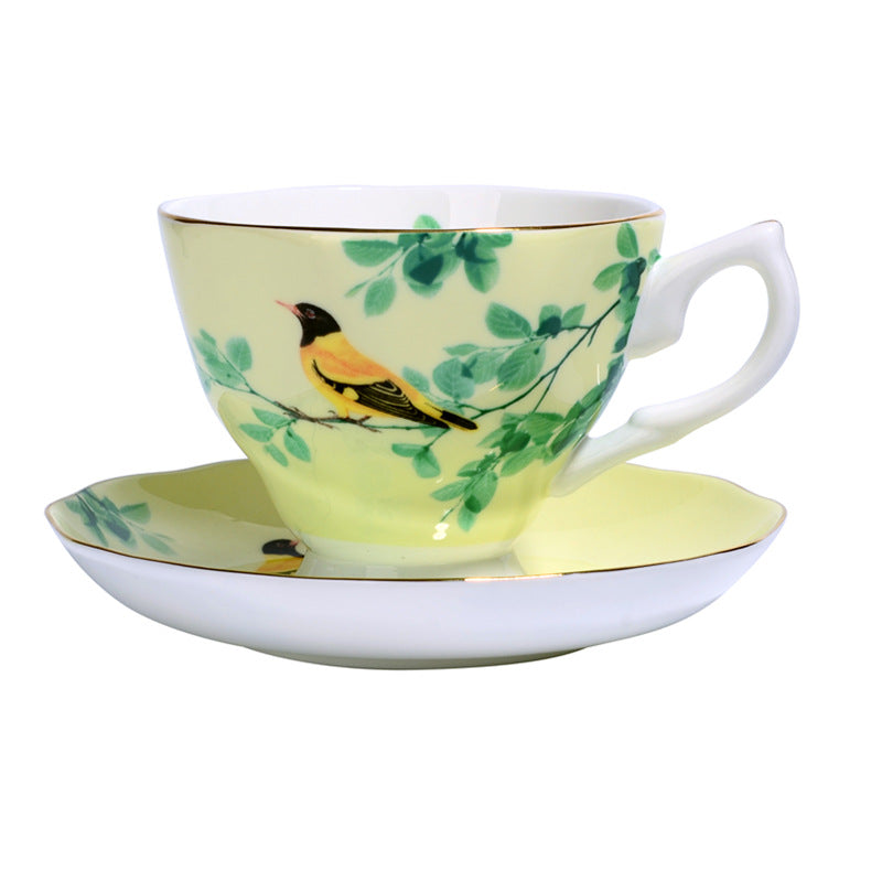 European Classic Series Bone China Coffee Cup - Minihomy