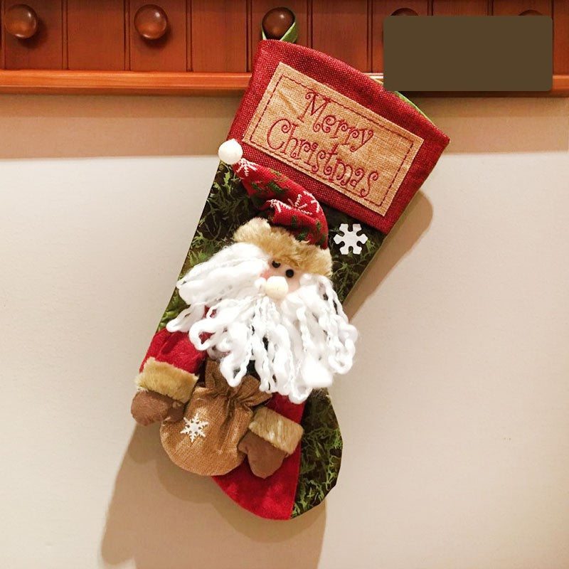 Christmas decoration gift christmas stocking - Minihomy