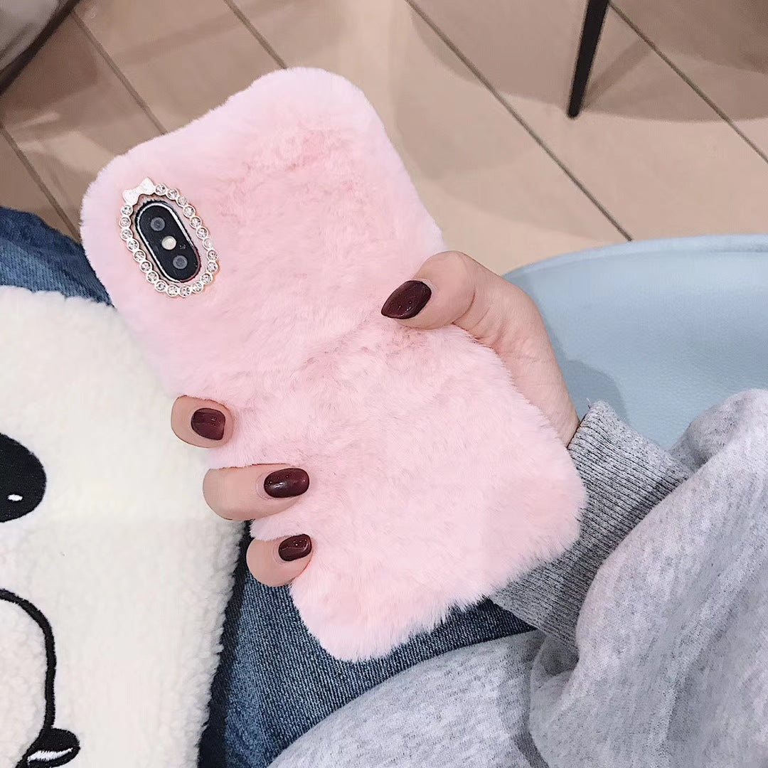 Luxury plush phone case - Minihomy