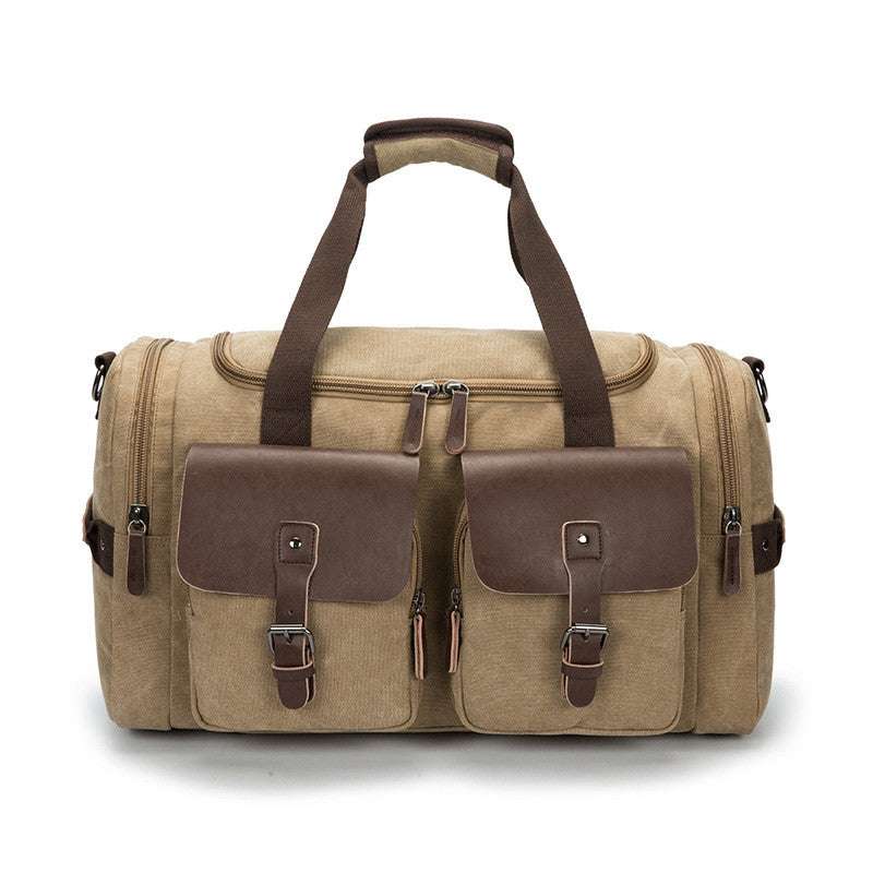 Canvas Travel Duffel Male Large Capacity Travel Bags - Minihomy