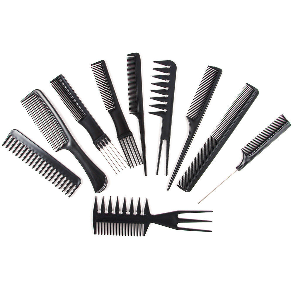 Hair Comb Ten Piece Set