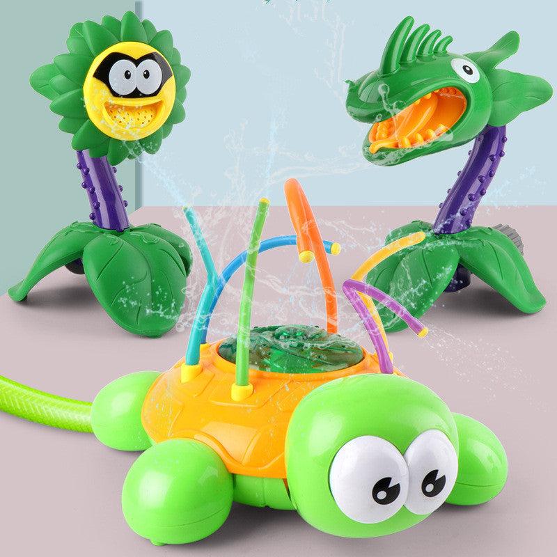 Cartoon Sprinkler Boy Baby Girl Baby Bathroom Playing Water Toys Summer