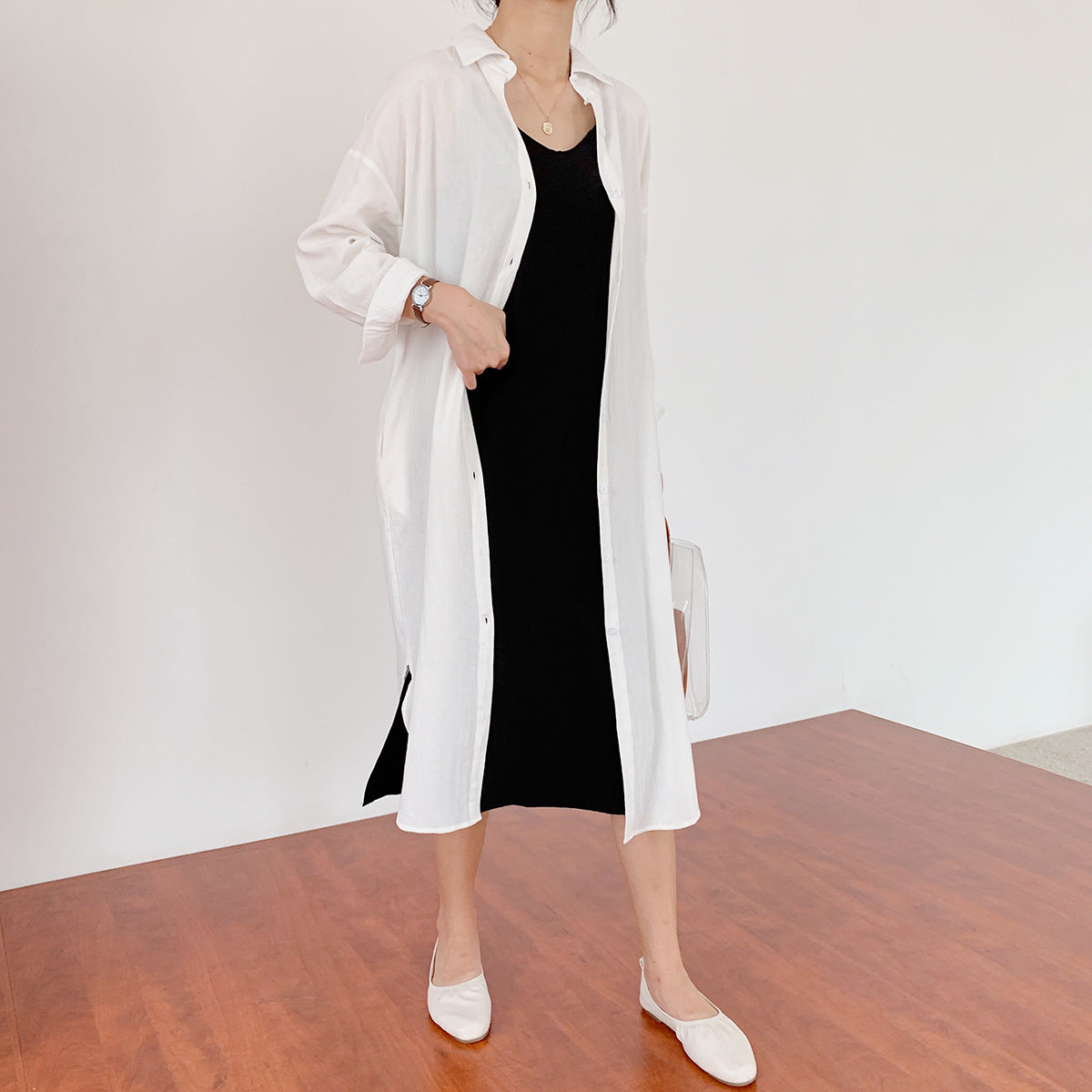 Shirt dress shirt for Women