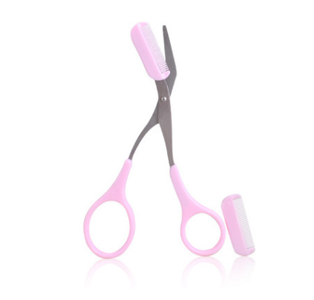 Beauty tools eyebrow scissors with eyebrow comb - Minihomy