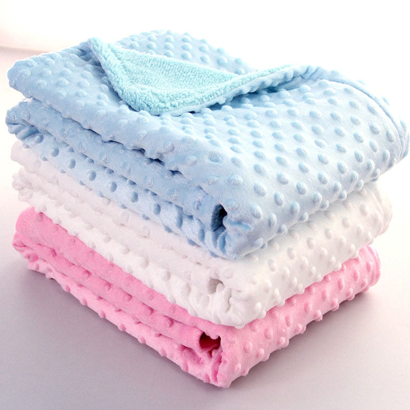 Polar Dot Baby Blanket Newborn Baby Swaddle Wrap Envelope