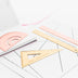 Office stationery ruler set - Minihomy