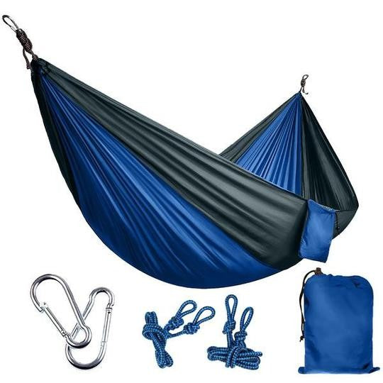 Backpacking Hammock - Portable Nylon Parachute Outdoor Double Hammock - Minihomy