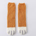 Autumn Winter Cat Claws Cute Thick Warm Sleeping Floor Socks - Minihomy