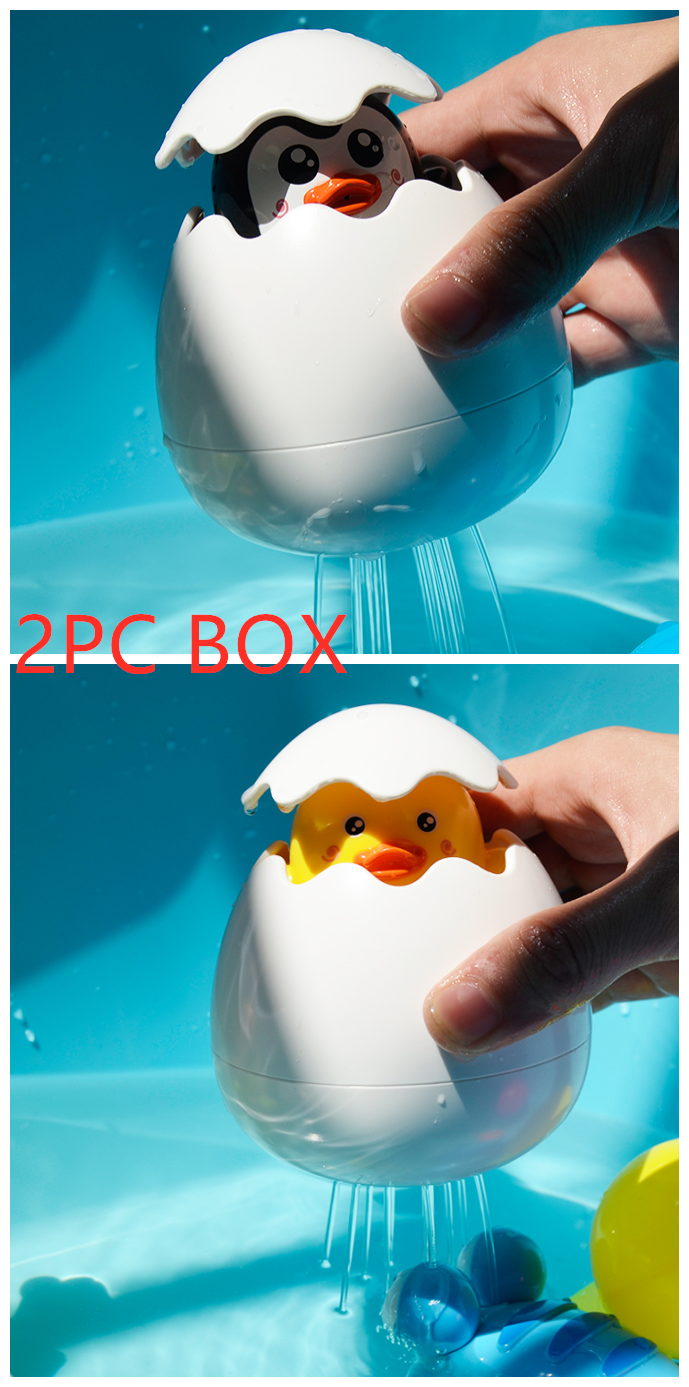 Bath Toy Raining Cloud Duck Egg Children's Bathroom Shower Baby Water Toys