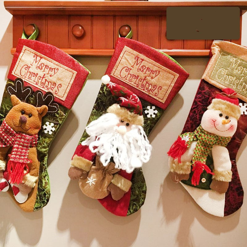 Christmas decoration gift christmas stocking - Minihomy