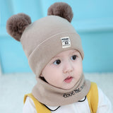 Children Baby Autumn Winter Girls wool Hat For Kids Toddler