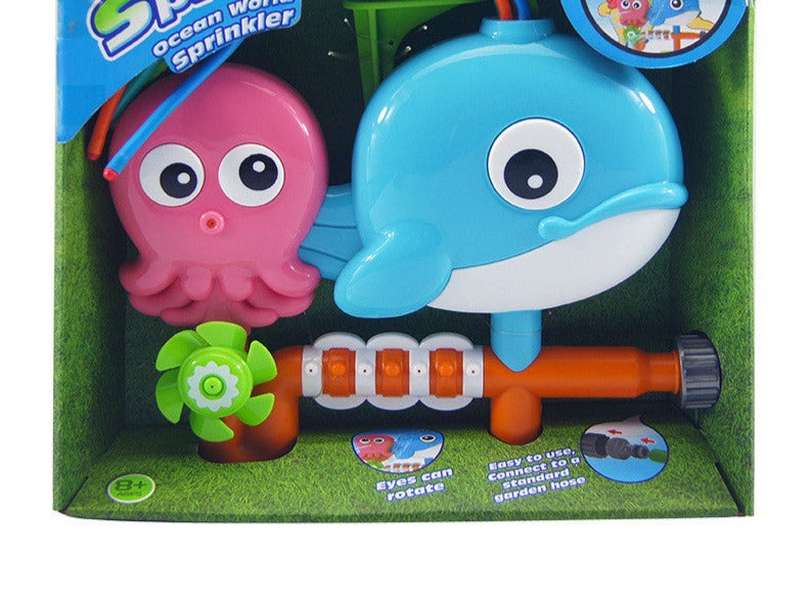 Cartoon Sprinkler Boy Baby Girl Baby Bathroom Playing Water Toys Summer - Minihomy