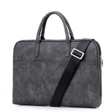 Faux Leather Laptop Bag For Women