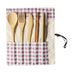 Portable Bamboo Tableware 6-Piece Set - Minihomy