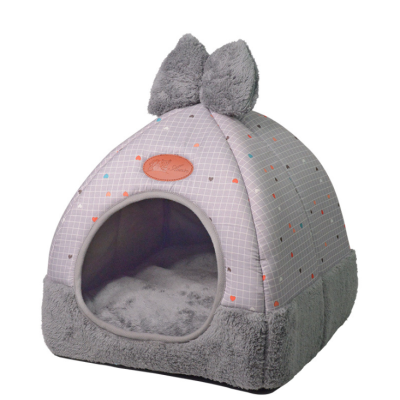 Cat House Closed Folding Cat Villa Teddy Pet Supplies