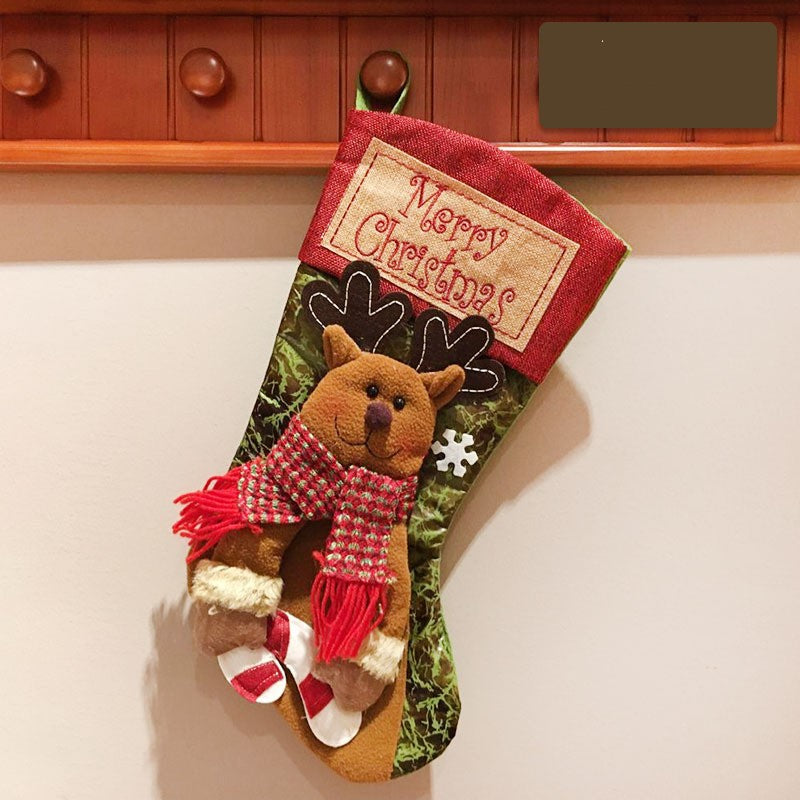 Christmas decoration gift christmas stocking - Minihomy