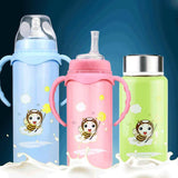 Baby stainless steel insulated feeding bottle - Minihomy