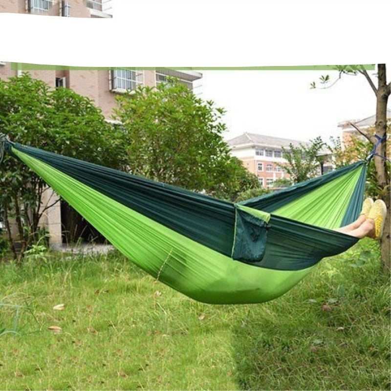 Backpacking Hammock - Portable Nylon Parachute Outdoor Double Hammock - Minihomy