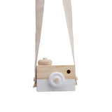 Cute Wooden Camera Toys Baby Kid Hanging Photography Prop Decoration Educational Outdoor Activity Toy Children's Day Happy Gift - Minihomy