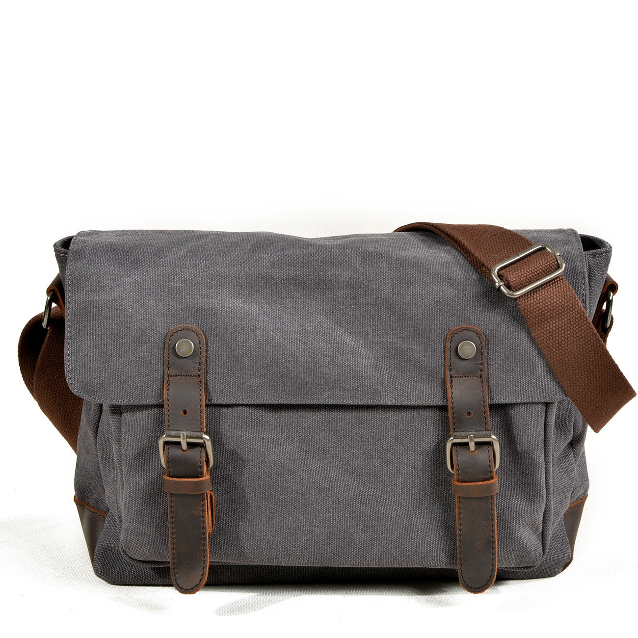 Canvas shoulder bag