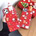 Cute 3D Cartoon Christmas Phone Case - Minihomy