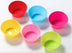 Nonstick Reusable Silicone Cupcake Liners / Baking Cups - 12 Pieces - Minihomy