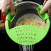 Food Oil Drainer Silicone Pot Pan Bowl Funnel Strainer - Minihomy