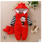 Warm Thick Baby Jumpsuit - Newborn Climb Clothes