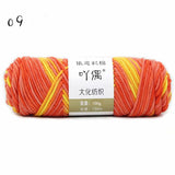 8 Strands Of Gradient Milk Cotton Wool Hand-knitted Medium Thick