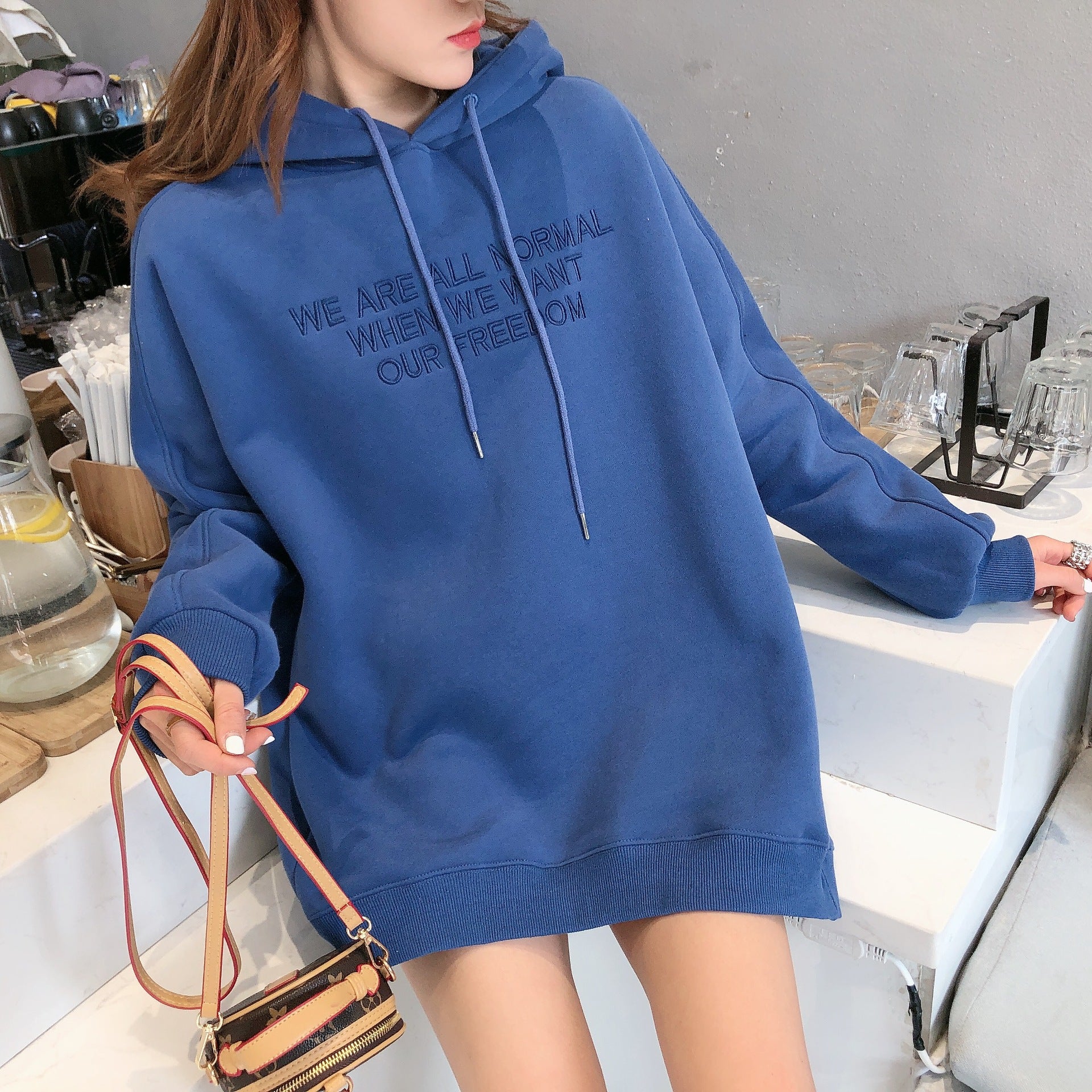 Loose Oversized Hoodie - Minihomy