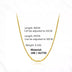 18k Gold Adjustable Chain Clavicle O-chain - Minihomy