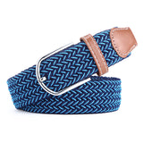 Woven Elastic Buckle  Belt