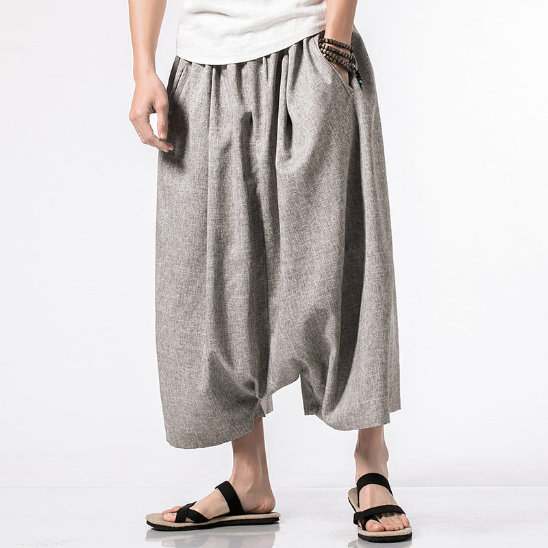 Men's modified loose baggy pants - Minihomy