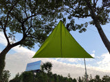 Outdoor Sun Shelter Waterproof Awning Triangle Tent Canopy Garden Beach Picnic Camp Shade Tarp Travel Awning Sunshade Gazebo - Minihomy