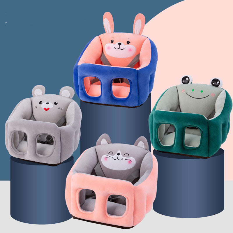 Cartoon Portable Baby Dining Chair Multifunctional Baby Car Can Be Fixed - Minihomy